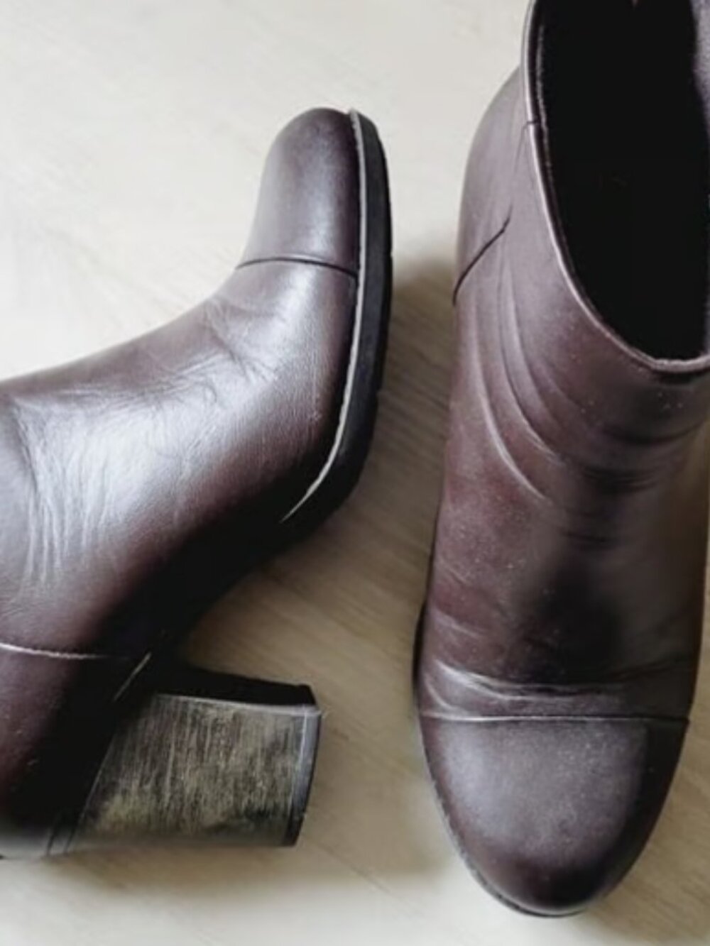 CLARKS leather boots